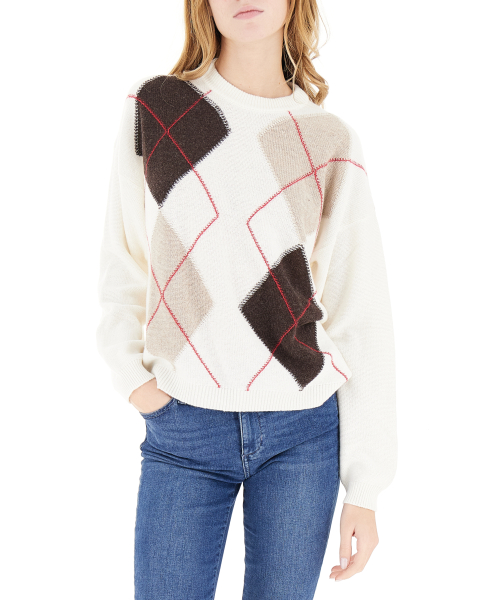 Maglione misto lana