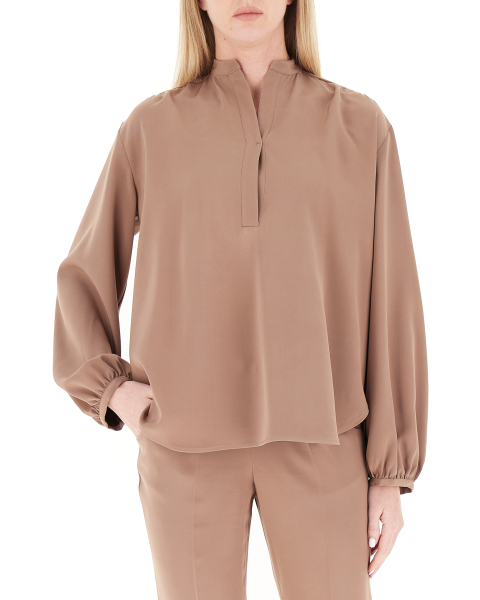 Blusa seta elasticizzata