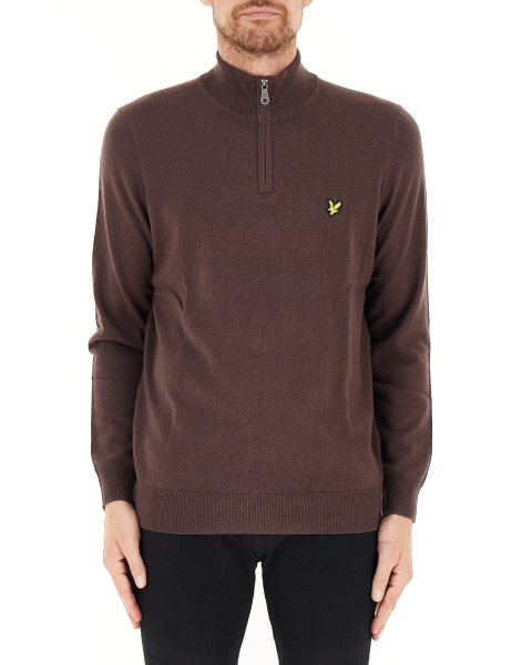Maglione mezza zip