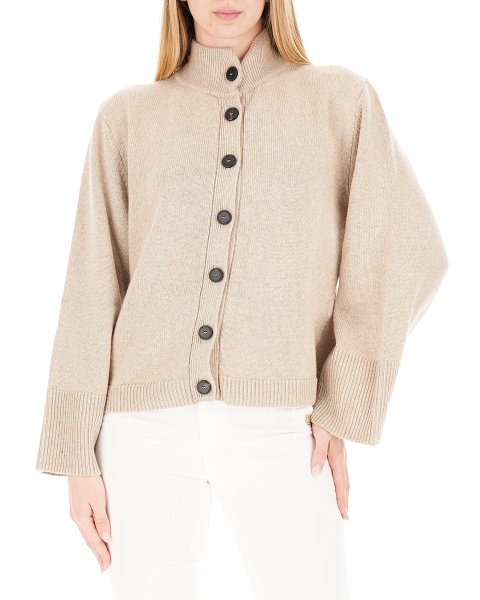Cardigan con bottoni