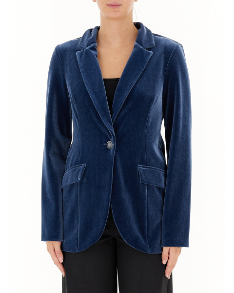 Blazer in velluto