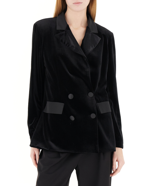 Blazer in velluto