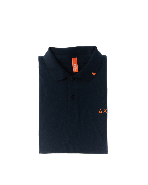 Polo misto lino