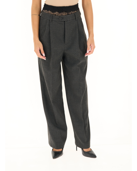 Pantalone wide leg