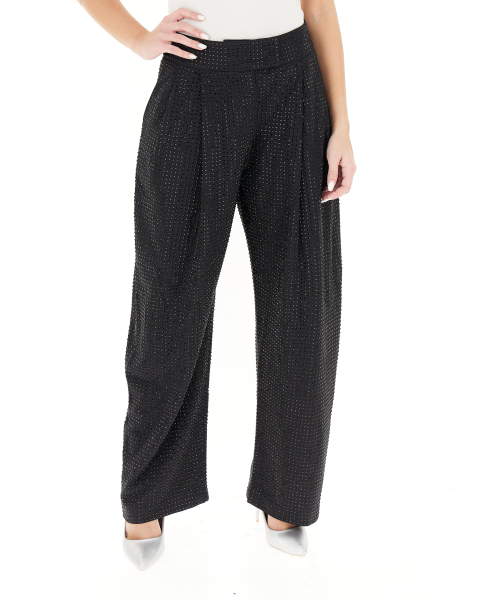 Pantalone con strass