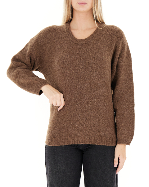 Maglione misto lana
