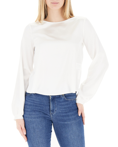 Blusa in satin