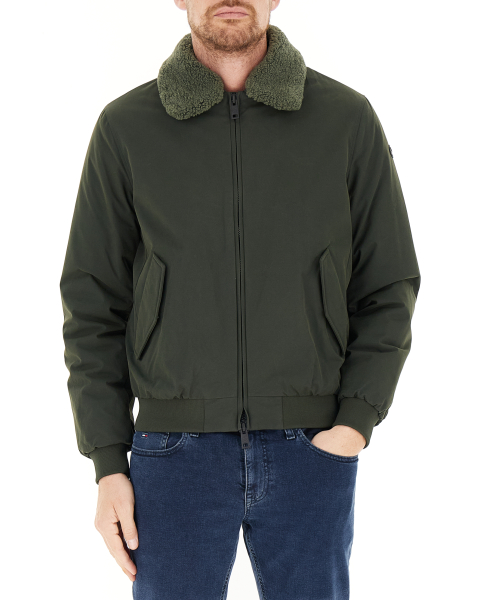 Bomber con colletto