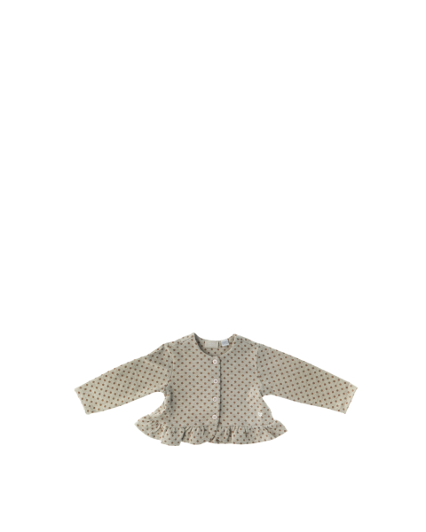 Cardigan in felpa