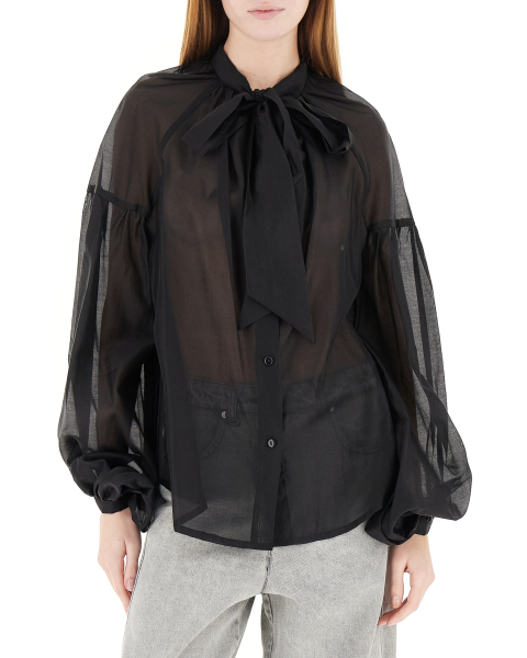 Blusa maniche palloncino