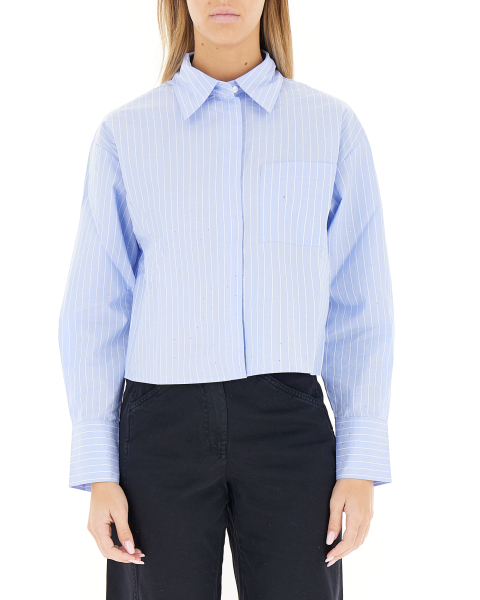 Camicia con strass
