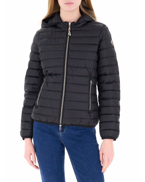 Piumino con cappuccio