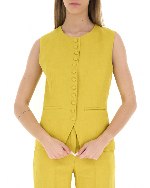 Gilet in lino