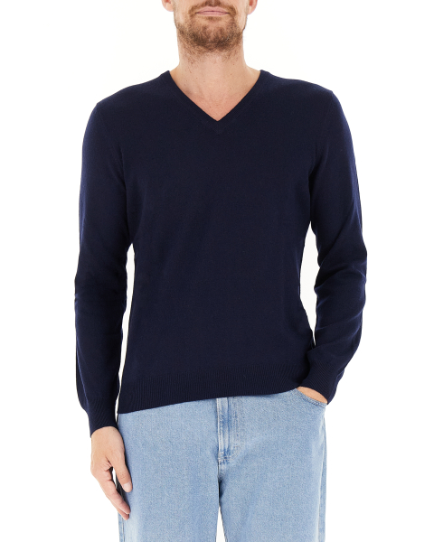 Maglione scollo V