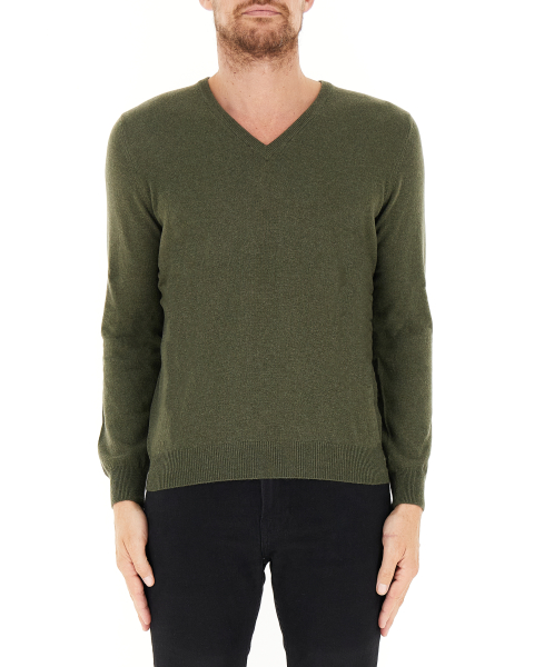 Maglione scollo V