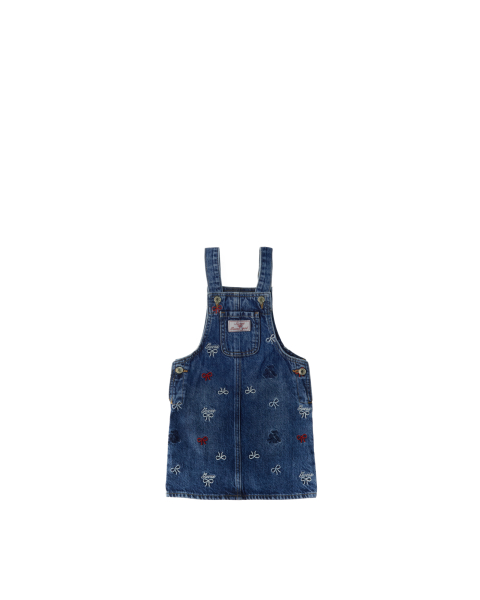 Abito salopette jeans