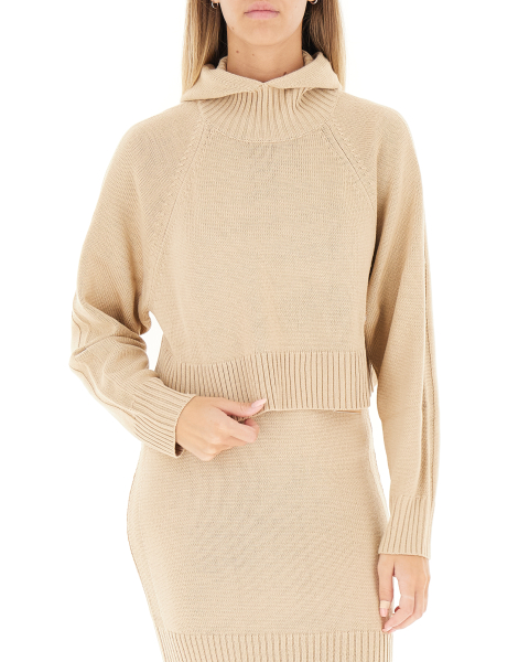 Maglione con cappuccio