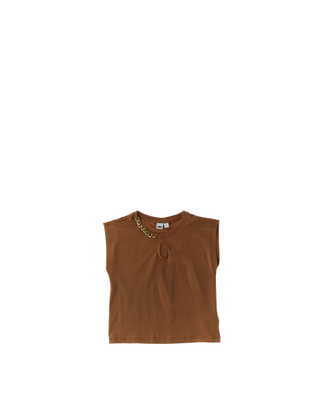 T-shirt smanicata