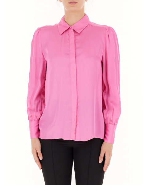 Camicia misto seta