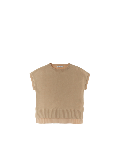 Maglione maniche corte
