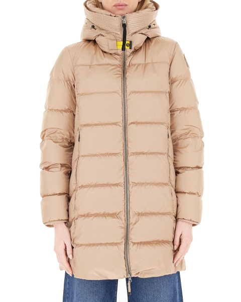 Piumino con cappuccio