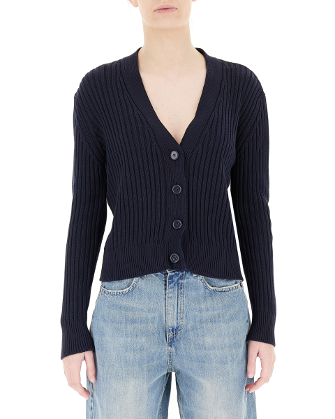 Cardigan scollo a V