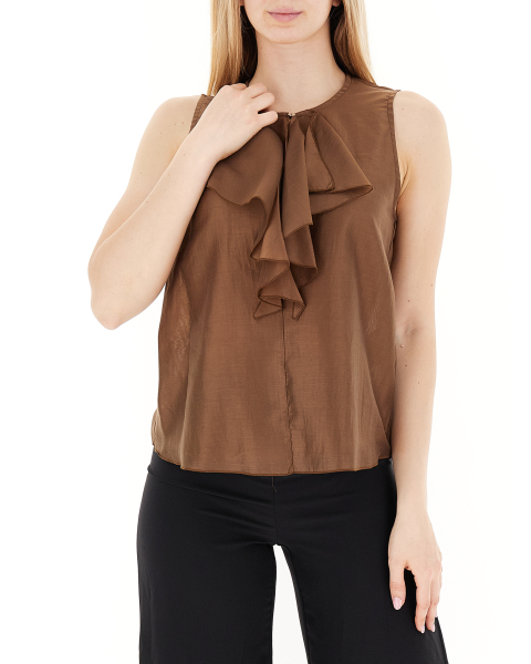 Blusa con volants