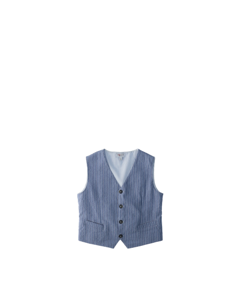 Gilet misto cotone