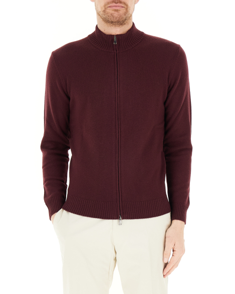 Cardigan lana merino