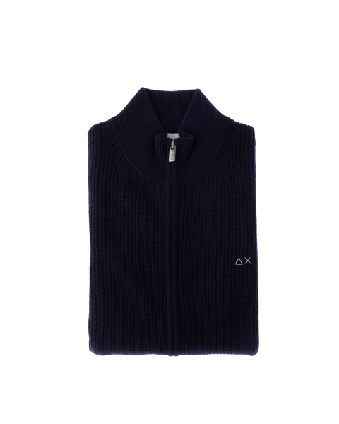 Cardigan con zip