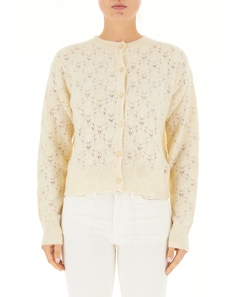 Cardigan misto lana