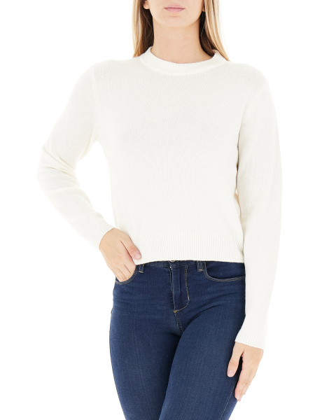 Maglione misto lana