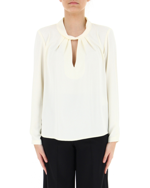 Blusa maniche lunghe