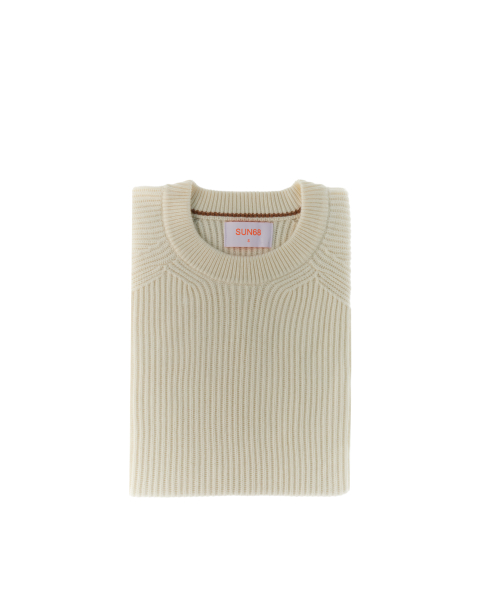 Maglione misto lana