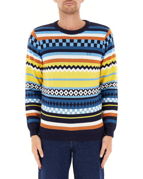 Maglione misto lana