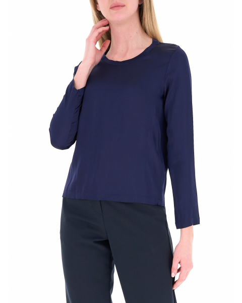 Blusa maniche lunghe