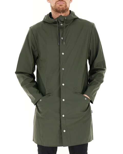 Impermeabile con cappuccio
