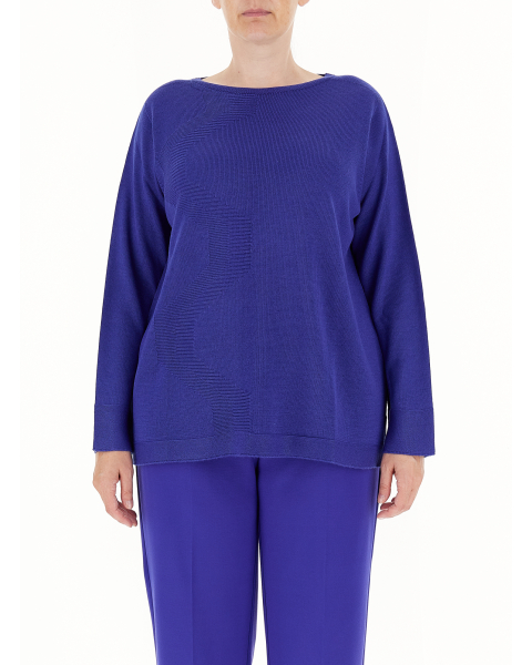 Maglia misto lana