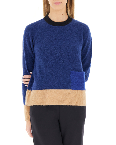 Maglione misto alpaca
