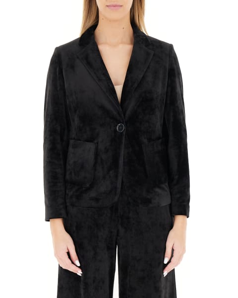 Blazer in velluto