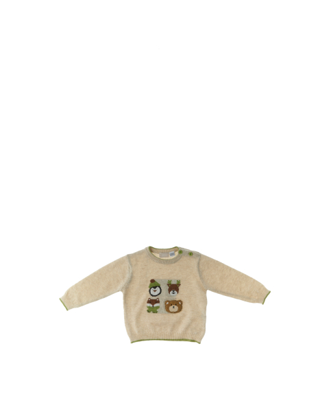 Maglione misto lana
