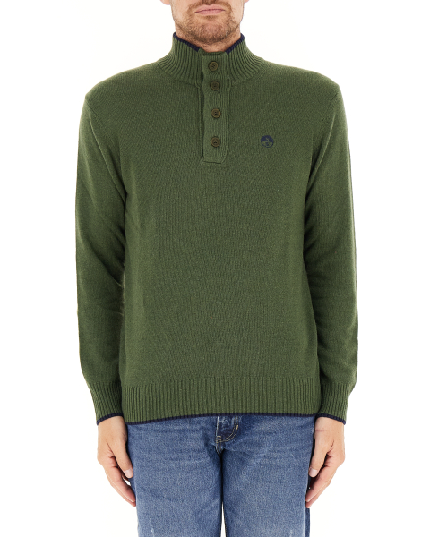 Maglione collo alto