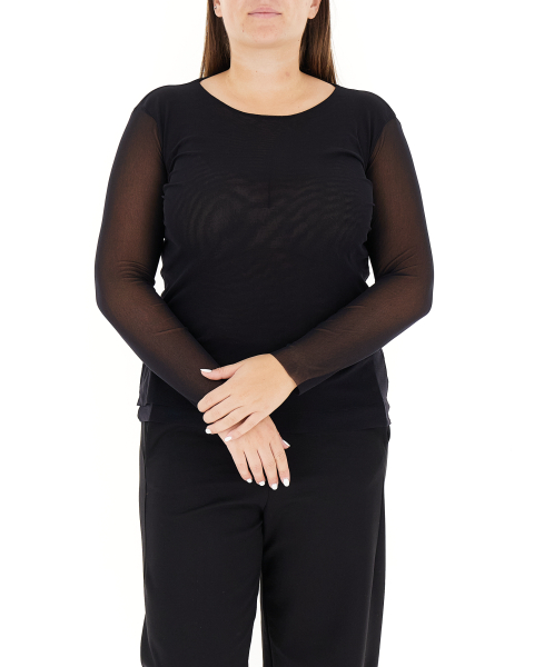 Maglia in tulle