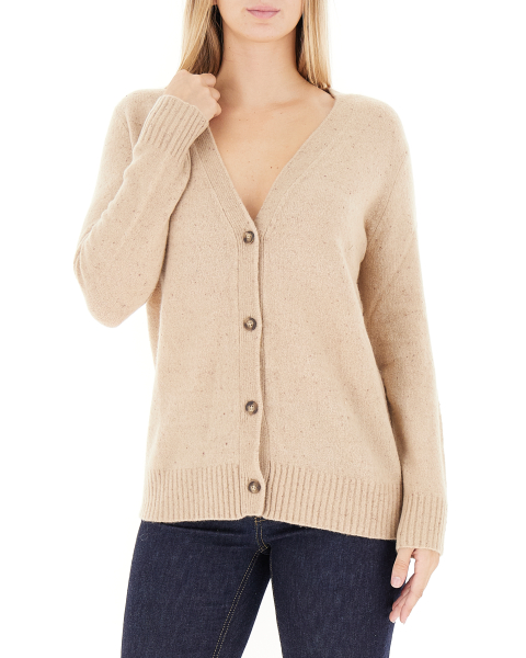 Cardigan misto lana