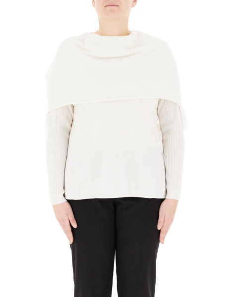 Maglione con frange