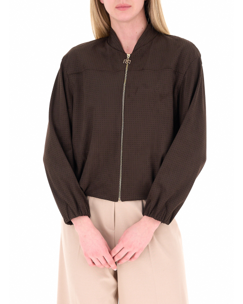 Bomber effetto scamosciato