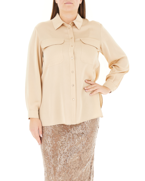 Camicia in satin