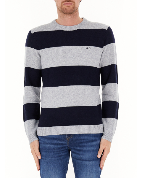 Maglione a righe