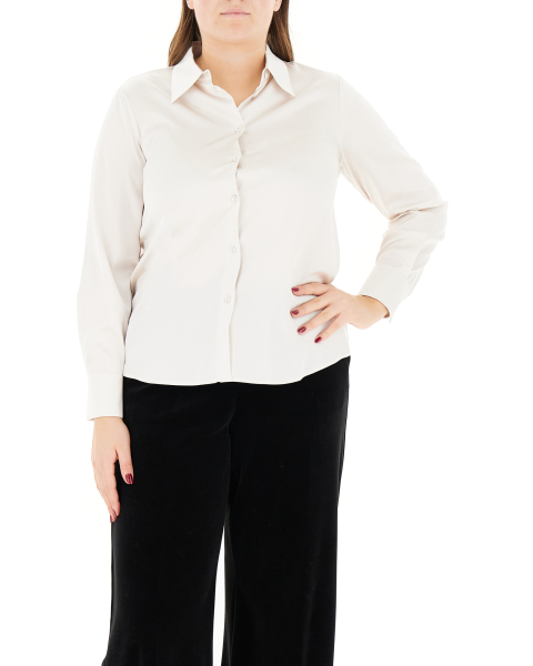 Camicia misto seta