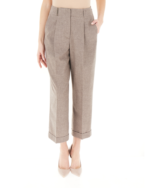 Pantalone misto lana